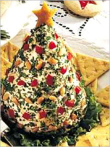 Новогодние блюда с фото. Салат елка