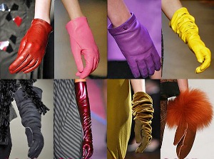 Из какой кожи делают женские перчатки
