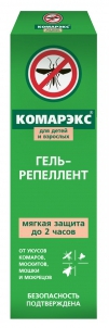 Гель-репеллент для детей и взрослых. Отпугивает комаров от кожи