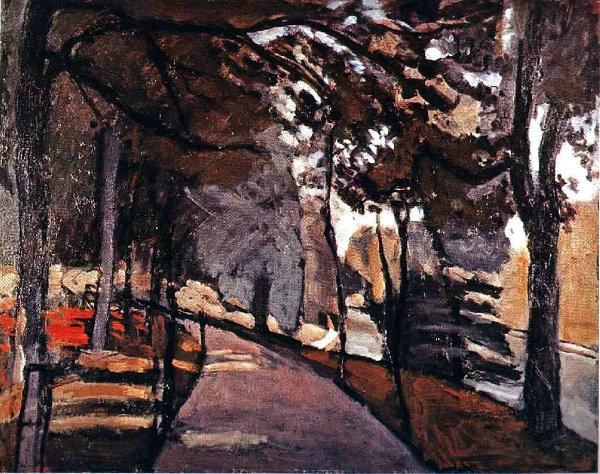 Анри Матисс The path in the Bois de Boulogne 1902