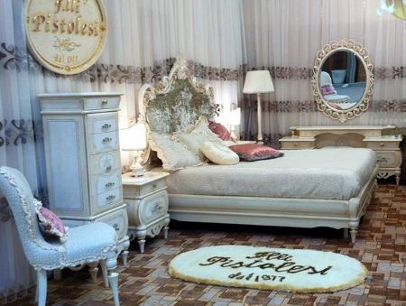 Спальня в стиле итальянского барокко